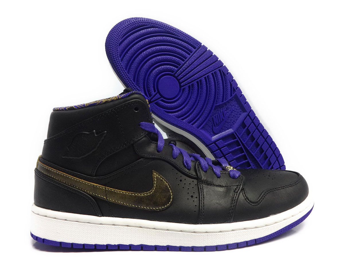 mens purple and black jordans